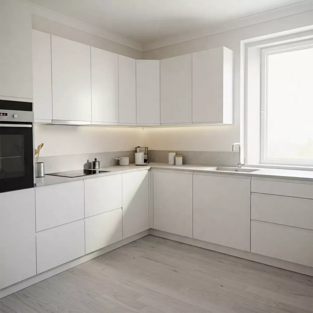 Corner Kitchens 2 Corner kitchen. minimalist