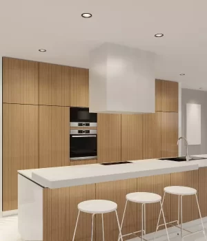 Kitchen with quartz countertops (9)