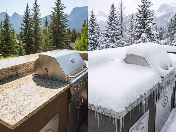 outdoor kitchen